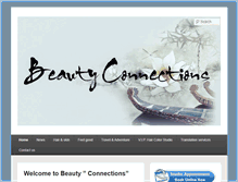 Tablet Screenshot of beautyconnections.ca